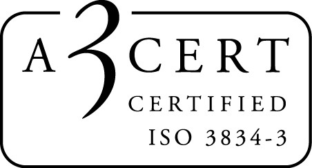 A3CERTIFIED ISO 3834-3